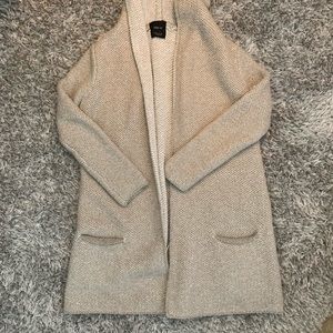 Zara knit hooded cardigan